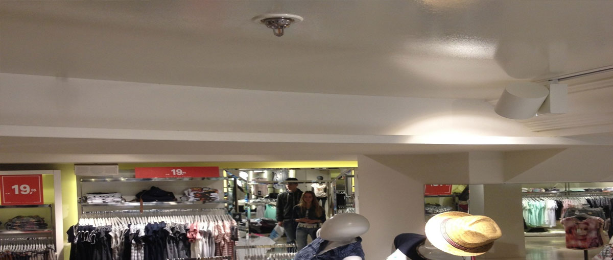 Fire Sprinklers System For Malls